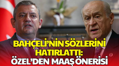 Bahçeli’nin 'Sefalet' Sözünü Hatırlattı: Özel’den Emekli Maaşı Çıkışı